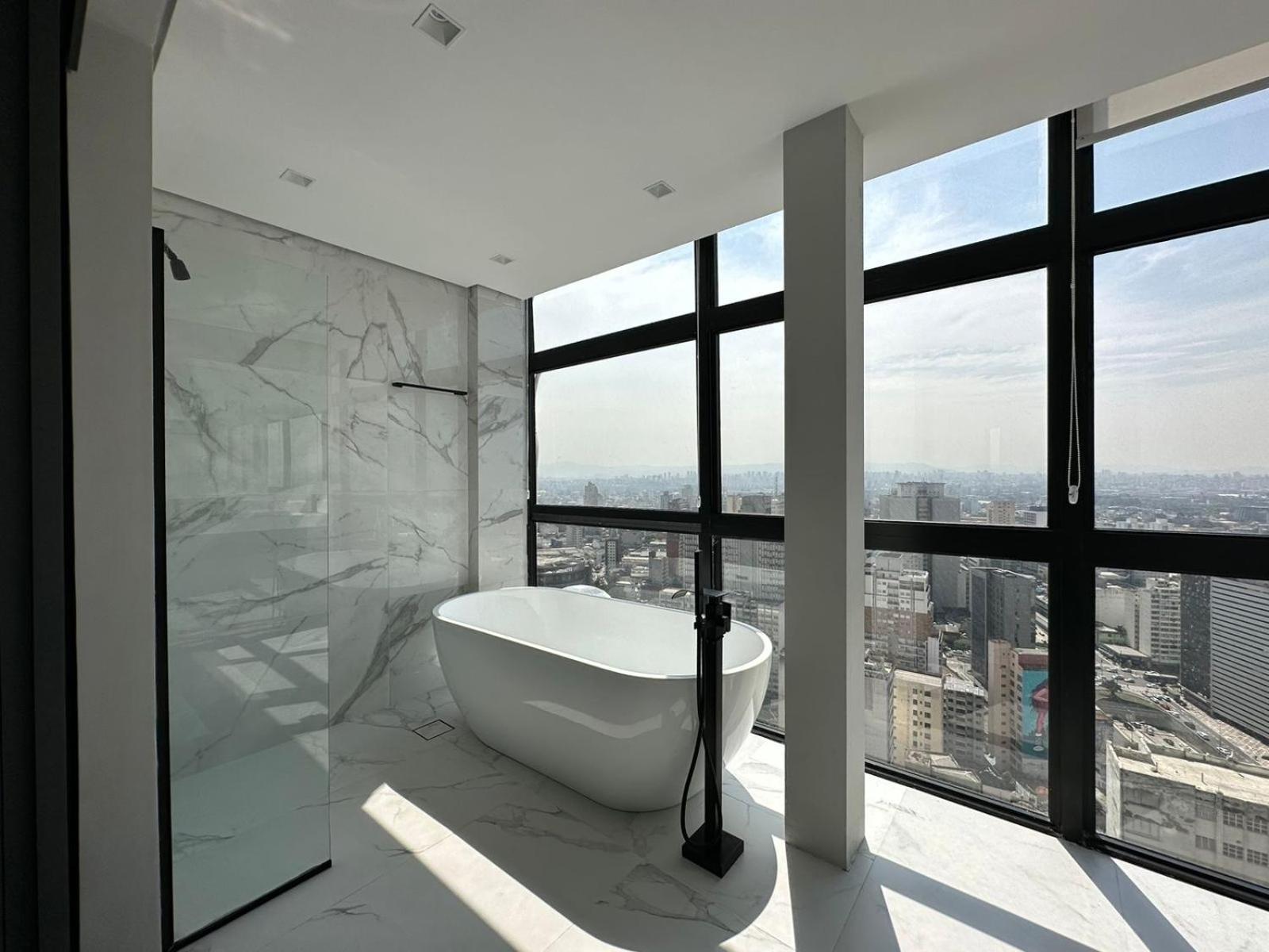 شقة Sky Loft - Andar 41 ساو باولو المظهر الخارجي الصورة