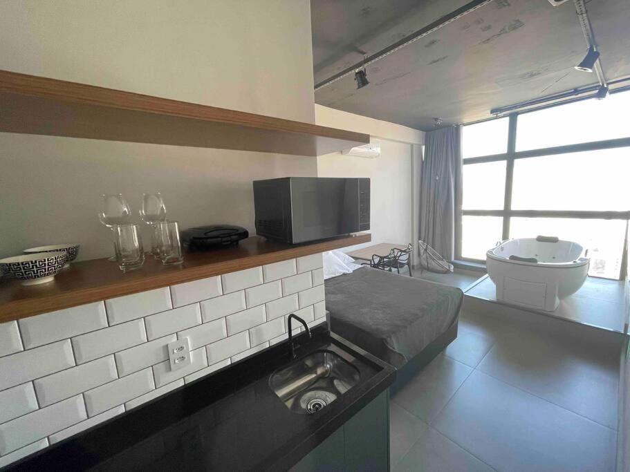 شقة Sky Loft - Andar 41 ساو باولو المظهر الخارجي الصورة