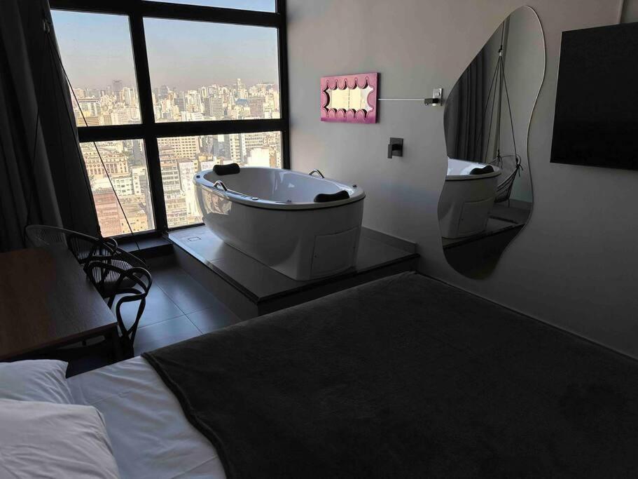 شقة Sky Loft - Andar 41 ساو باولو المظهر الخارجي الصورة