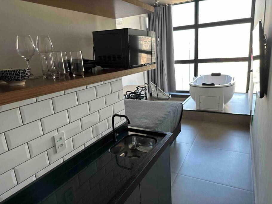 شقة Sky Loft - Andar 41 ساو باولو المظهر الخارجي الصورة