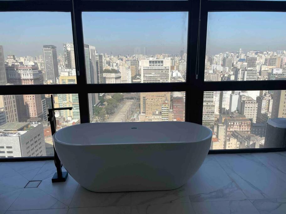 شقة Sky Loft - Andar 41 ساو باولو المظهر الخارجي الصورة