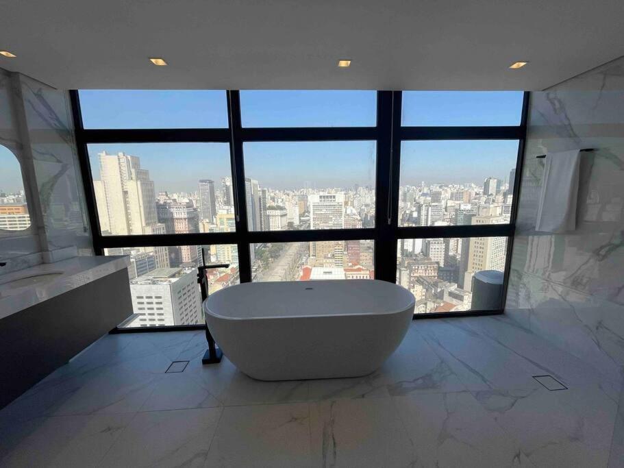 شقة Sky Loft - Andar 41 ساو باولو المظهر الخارجي الصورة