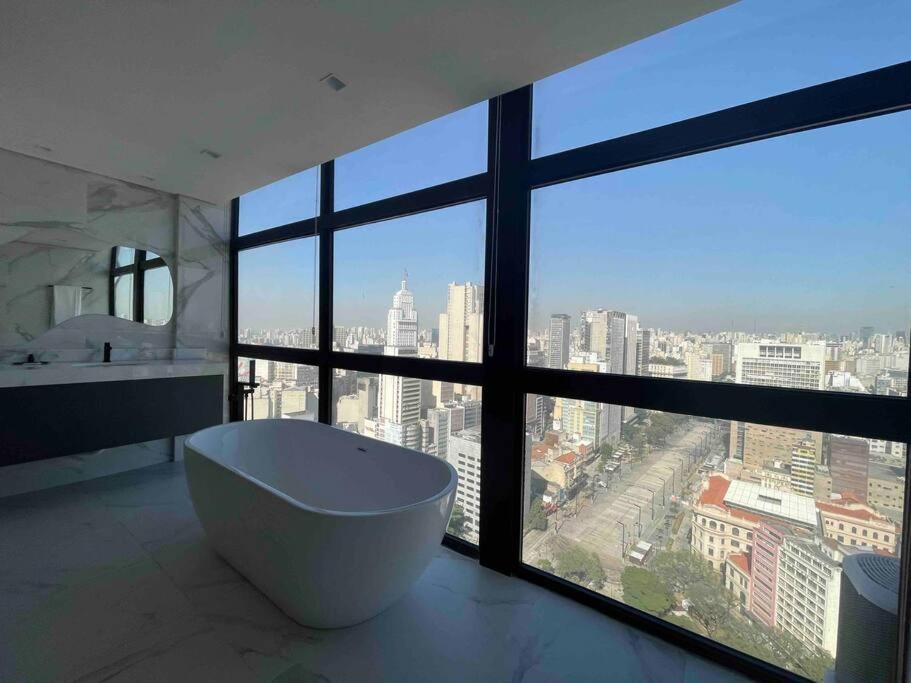 شقة Sky Loft - Andar 41 ساو باولو المظهر الخارجي الصورة