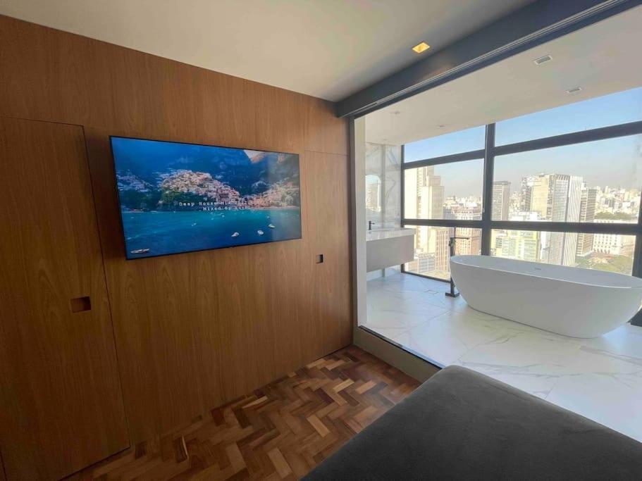 شقة Sky Loft - Andar 41 ساو باولو المظهر الخارجي الصورة