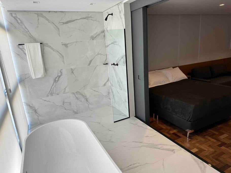 شقة Sky Loft - Andar 41 ساو باولو المظهر الخارجي الصورة