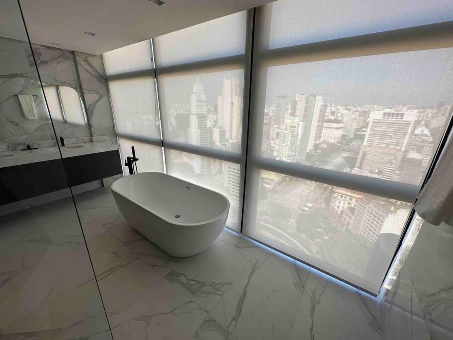 شقة Sky Loft - Andar 41 ساو باولو المظهر الخارجي الصورة