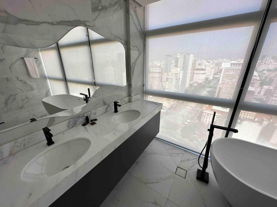 شقة Sky Loft - Andar 41 ساو باولو المظهر الخارجي الصورة
