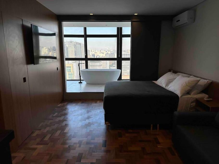 شقة Sky Loft - Andar 41 ساو باولو المظهر الخارجي الصورة